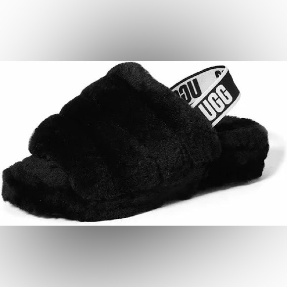Ugg Fluff Yeah Slides - Picture 1 of 7